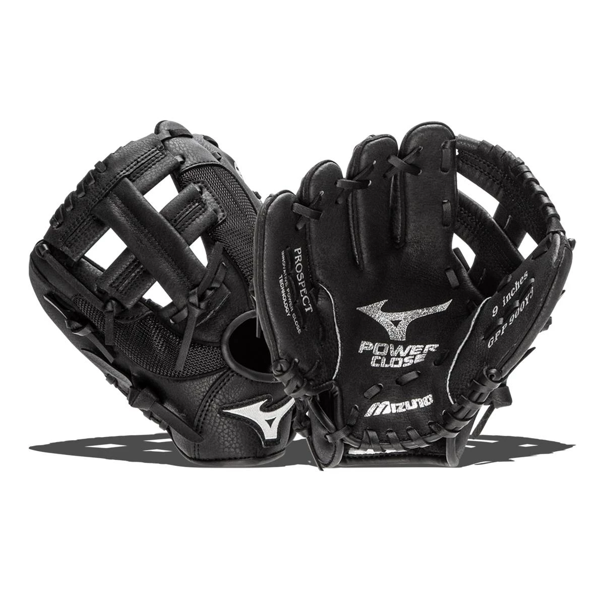 Hot Sale ⌛ Mizuno Prospect PowerClose 9" Youth Baseball Glove: GPP900Y3 Black 👍 3 Hot Sale ⌛ Mizuno Prospect PowerClose 9" Youth Baseball Glove: GPP900Y3 Black 👍