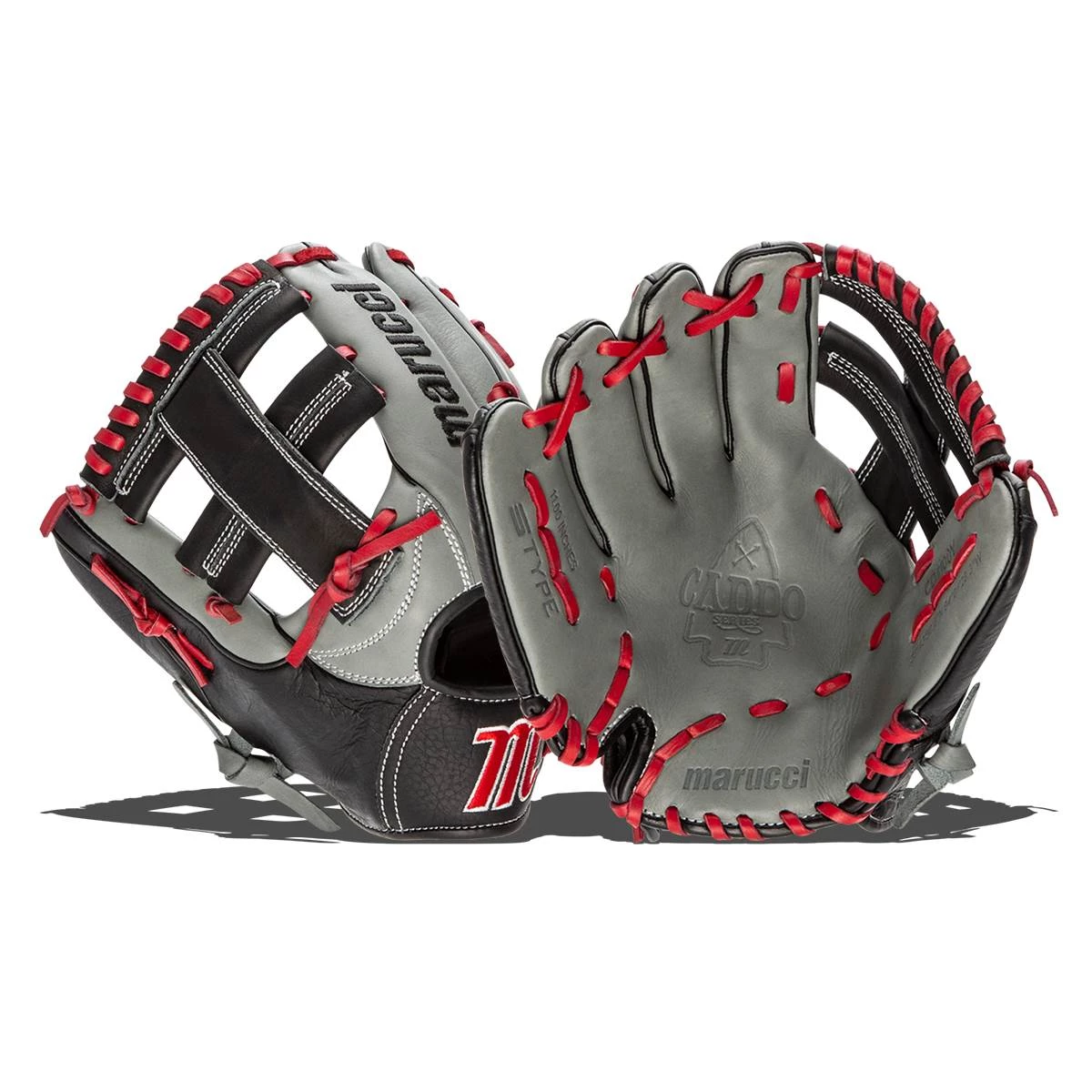 Cheapest 🛒 Marucci Caddo Series 11" Youth Baseball Glove: MFGCADD1100 Black, Grey, Red 💯 8 Cheapest 🛒 Marucci Caddo Series 11" Youth Baseball Glove: MFGCADD1100 Black, Grey, Red 💯 - Image 6