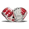 Cheapest 🔔 Miken Pro Series 13" Slow Pitch Softball Glove: PRO130-WSN Red, White 🥰 -Glovegear Store 0507 10 21 miken pro series 13 slow pitch softball glove pro130 wsn 31191 8 l