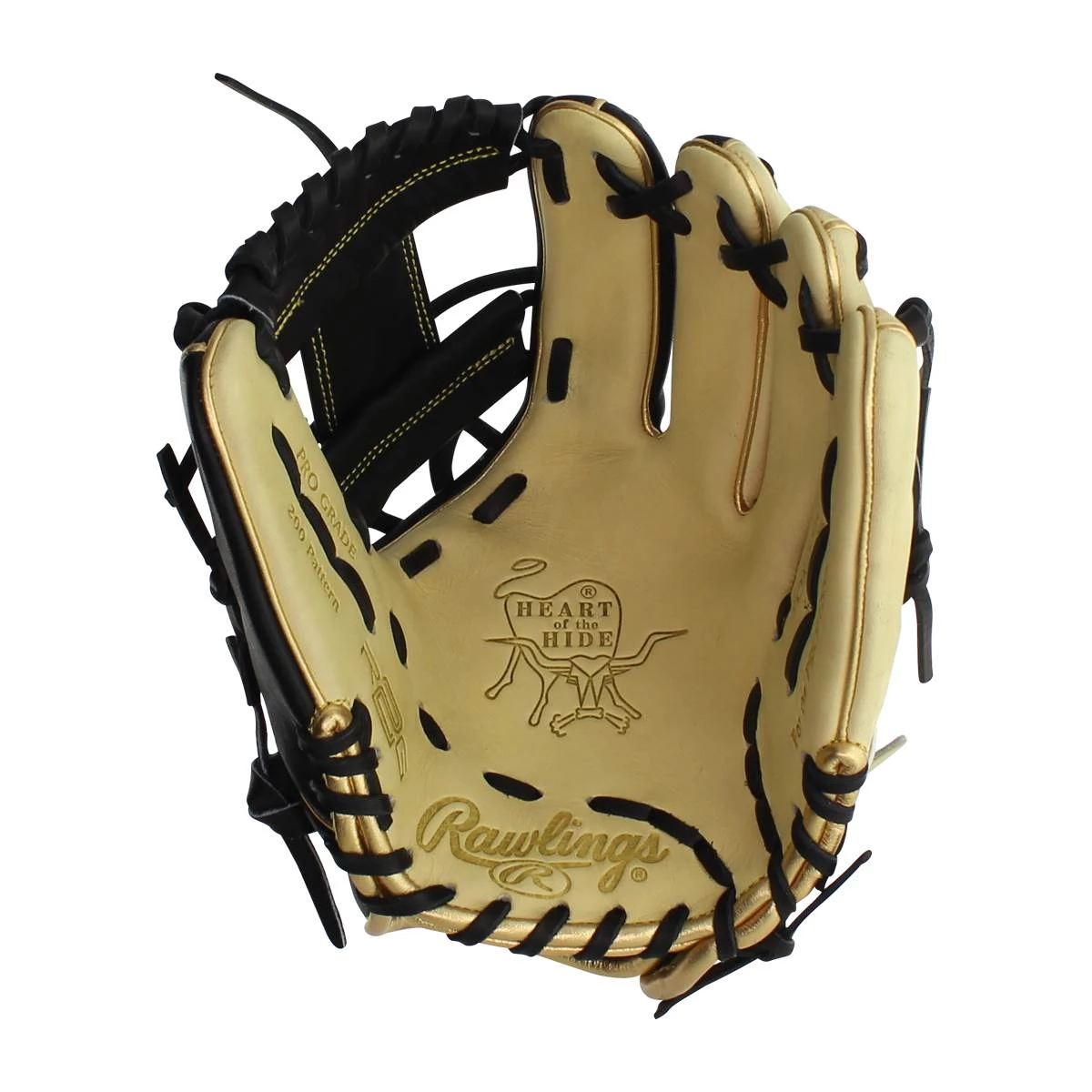 Buy 🌟 Rawlings Heart of the Hide R2G 11.5" Baseball Glove: PROR204U-2CB Black, Tan 💯 3 Buy 🌟 Rawlings Heart of the Hide R2G 11.5" Baseball Glove: PROR204U-2CB Black, Tan 💯