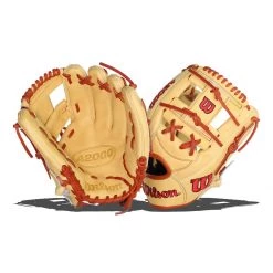 Hot Sale 🥰 Wilson A2000 1787 11.75" Baseball Glove: WBW1000891175 Red, Tan ⭐ -Glovegear Store 06f6 10 20 wilson a2000 1787 11 75 baseball glove wbw1000891175 33600 1 l
