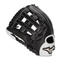 Cheapest 🔥 Mizuno Pro Select 12" Fastpitch Softball Glove: GPSF2-1200 Black, White 🧨 -Glovegear Store 072e 12 21 mizuno pro select 12 fastpitch softball glove gpsf2 1200 34547 9 l