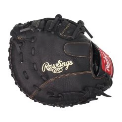 Brand new 🔔 Rawlings Renegade 11.5" Youth First Base Mitt: R115FBM Black ✔️ -Glovegear Store 0994 03 20 rawlings renegade 11 5 youth first base mitt r115fbm 30547 5 l