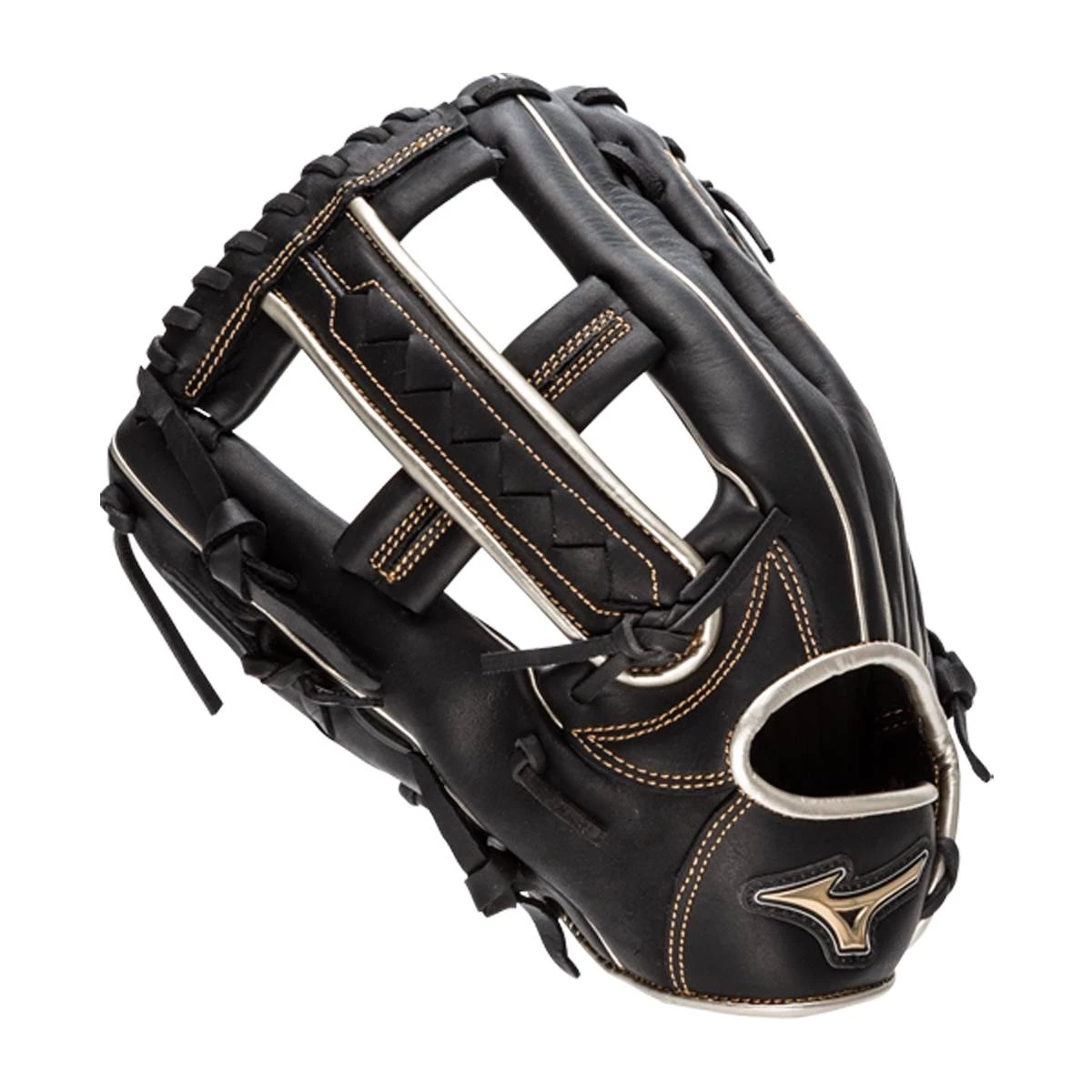 Discount ✔️ Mizuno MVP Prime SE 12.5'' Slow Pitch Softball Glove: GMVP1250PSES8 Black/Gold Black, Yellow 😉 5 Discount ✔️ Mizuno MVP Prime SE 12.5'' Slow Pitch Softball Glove: GMVP1250PSES8 Black/Gold Black, Yellow 😉 - Image 3