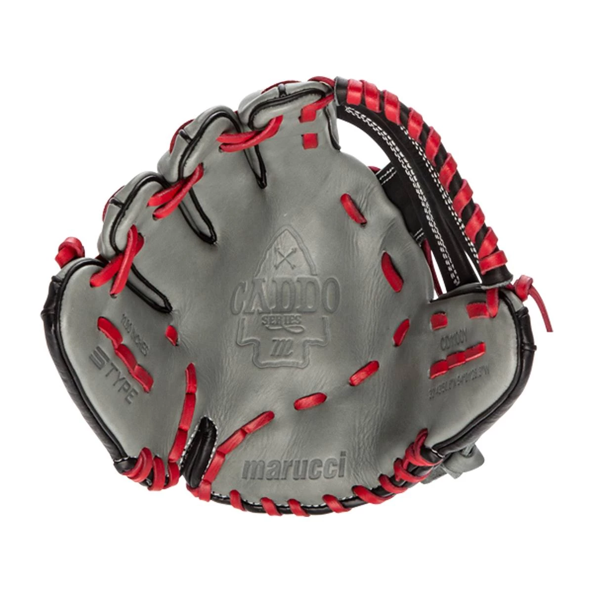 Cheapest 🛒 Marucci Caddo Series 11" Youth Baseball Glove: MFGCADD1100 Black, Grey, Red 💯 6 Cheapest 🛒 Marucci Caddo Series 11" Youth Baseball Glove: MFGCADD1100 Black, Grey, Red 💯 - Image 4