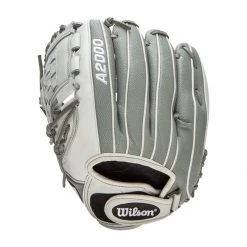 Brand new 🧨 Wilson A2000 SuperSkin 12" Fastpitch Softball Glove: WTA20RF19P12 Grey, White ❤️ -Glovegear Store 0be6 10 21 wilson a2000 superskin 12 fastpitch softball glove wta20rf19p12 30516 7 l