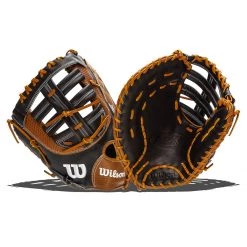 Best reviews of 💯 Wilson A2K 12.25" SuperSkin First Base Mitt: WBW1000721225 Black, Brown, Tan 💯
