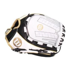 Top 10 🛒 Wilson A2000 SuperSkin 12.5" Fastpitch Softball Glove: WTA20RF19V125SS Black, White ⭐ -Glovegear Store 0d66 02 20 wilson a2000 superskin 12 5 fastpitch softball glove wta20rf19v125ss 30518 4 l