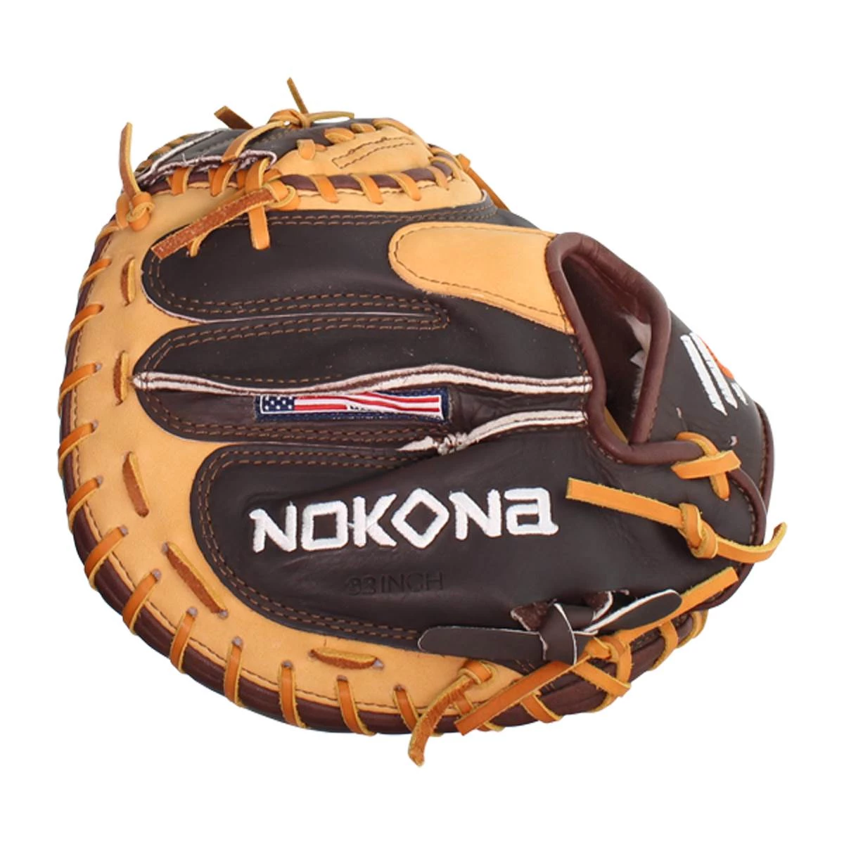 Hot Sale ๐งจ Nokona Select Plus Series 32" Catchers Mitt: S-2 Brown โ 14 Hot Sale ๐งจ Nokona Select Plus Series 32" Catchers Mitt: S-2 Brown โ - Image 12