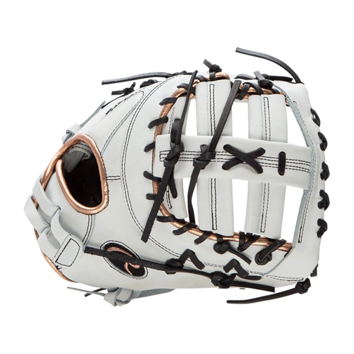 New ✔️ Rawlings Heart of the Hide 13.00" Fastpitch First Base Mitt: PRODCTSBW Black, White ❤️ 6 New ✔️ Rawlings Heart of the Hide 13.00" Fastpitch First Base Mitt: PRODCTSBW Black, White ❤️ - Image 4