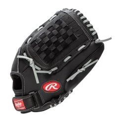 Hot Sale ❤️ Rawlings RSB 13" Slow Pitch Softball Glove: RSB130GB Black, Grey ❤️ -Glovegear Store 0f70 12 21 rawlings rsb 13 slow pitch softball glove rsb130gb 34637 3 l