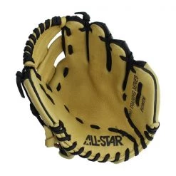 Hot Sale 🔔 All Star Pro Series "The Pick" 9.5" Field Training Glove: FG100TM Black, Brown 😀