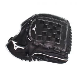 Flash Sale ❤️ Mizuno Pro Select 12" Fastpitch Softball Glove: GPSF1200BK Black, White 👏 -Glovegear Store 1156 09 18 30757 3 m