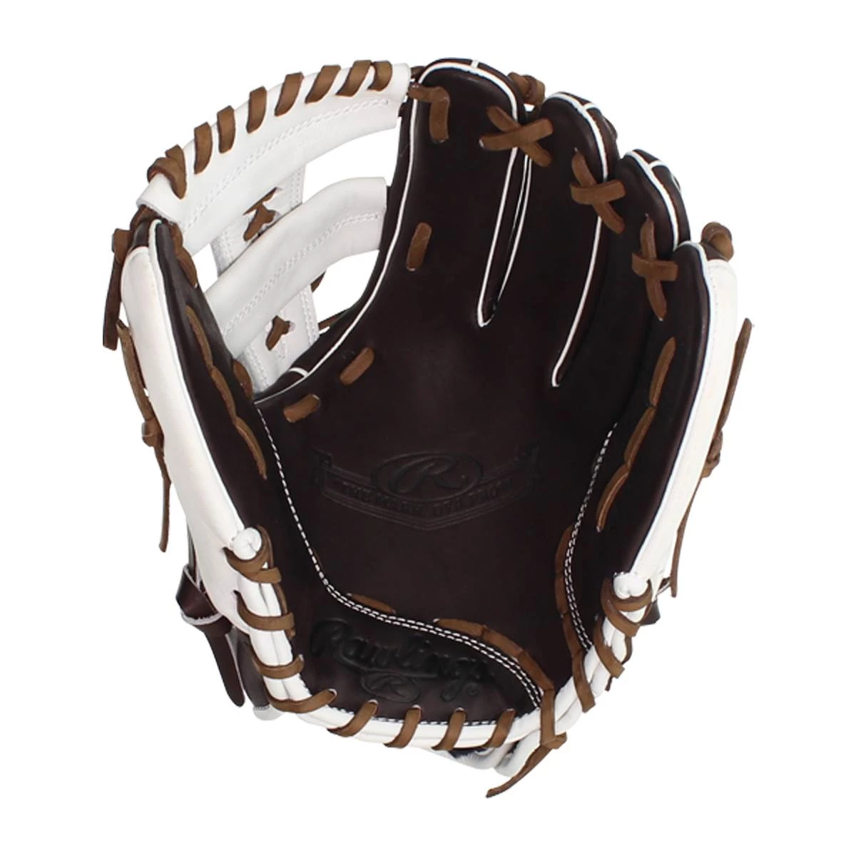 New ๐งจ Rawlings HOH Mark of a Pro 11.5" Baseball Glove: SP204-19MOW Brown, White ๐ 4 New ๐งจ Rawlings HOH Mark of a Pro 11.5" Baseball Glove: SP204-19MOW Brown, White ๐ - Image 2