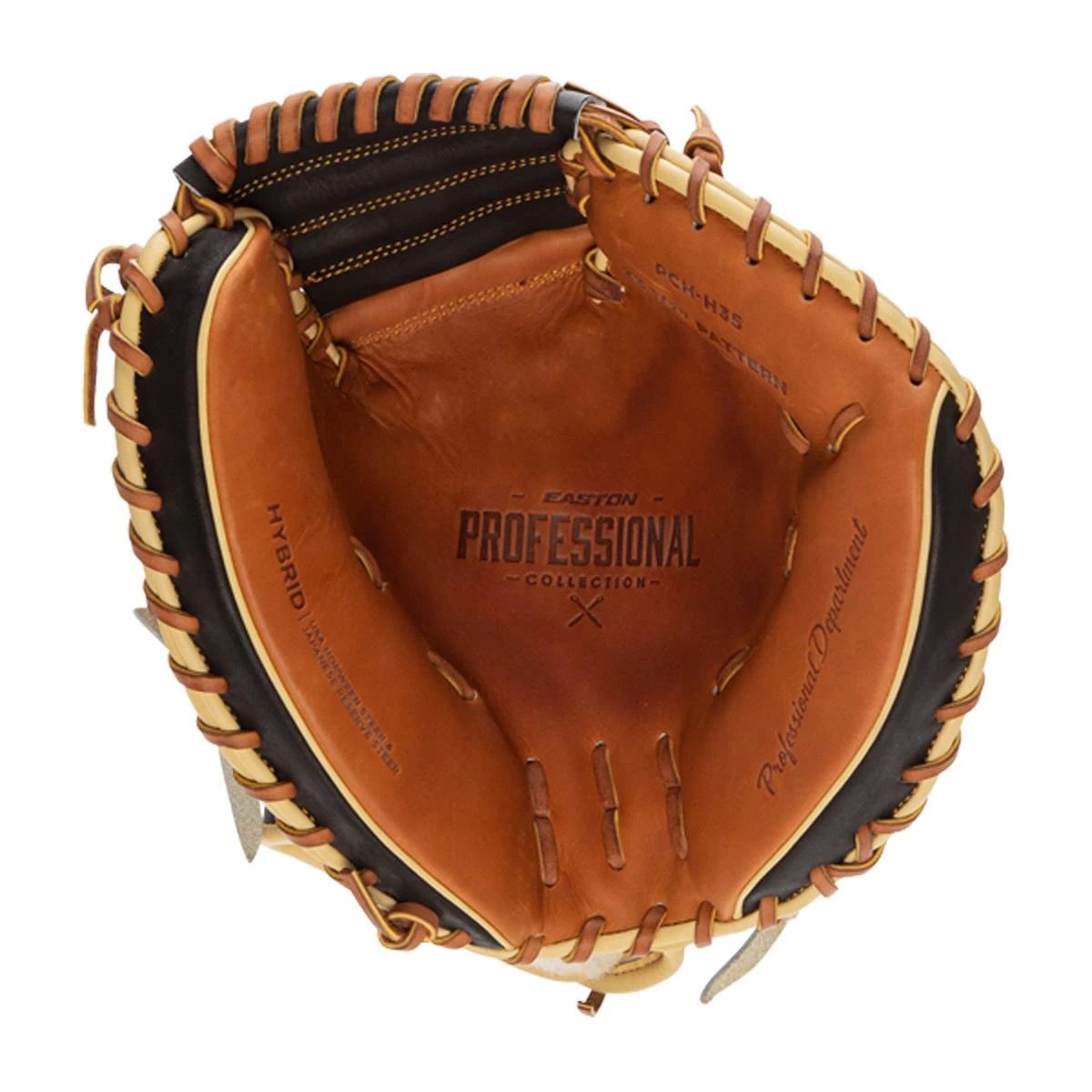 Best deal ๐ Easton Professional Collection Hybrid 33.5" Baseball Catcher's Mitt: PCH-H35 Black, Tan โค๏ธ 4 Best deal ๐ Easton Professional Collection Hybrid 33.5" Baseball Catcher's Mitt: PCH-H35 Black, Tan โค๏ธ - Image 2
