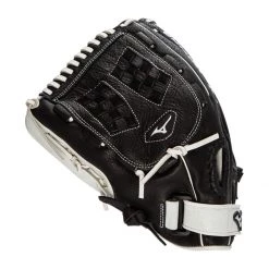 Buy 🧨 Mizuno Franchise 12.5" Fastpitch Softball Glove: GFN1251F4 Black, White 😀 -Glovegear Store 1453 10 21 mizuno franchise 12 5 fastpitch softball glove gfn1251f4 33709 6 l