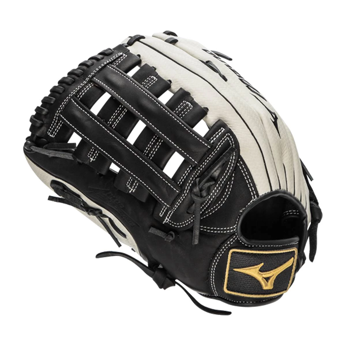 Best Sale ✨ Mizuno MVP Prime 12.75" Baseball Glove: GMVP1276P4 Black, White 🌟 5 Best Sale ✨ Mizuno MVP Prime 12.75" Baseball Glove: GMVP1276P4 Black, White 🌟 - Image 3