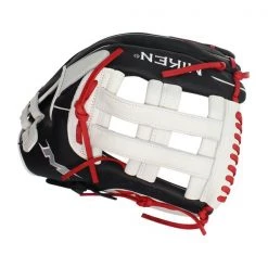 Cheapest 🛒 Miken Player Series 14" Slow Pitch Softball Glove: PS140-PH Black, Red, White 🎁 -Glovegear Store 157c 02 19 31199 3 m
