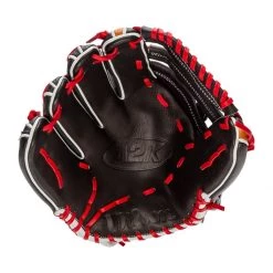 Hot Sale 🤩 Wilson A2K 12.75" SuperSkin Baseball Glove: WBW1000691275 Black, Red, Tan 🌟 -Glovegear Store 1746 10 21 wilson a2k 12 75 superskin baseball glove wbw1000691275 33325 13 l