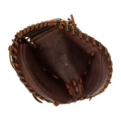 Cheapest ⭐ Easton Flagship 33.5" Baseball Catcher's Mitt: FS-H35 Black, Brown, Tan ⭐ -Glovegear Store 17e0 10 21 easton flagship 33 5 baseball catchers mitt fs h35 34412 6 l
