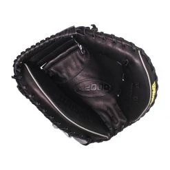 Brand new 🛒 Wilson A2000 SuperSkin 33.5" Catcher's Mitt: WTA20RB18M2SS Black, Grey 🥰 -Glovegear Store 184f 02 20 wilson a2000 superskin 33 5 catchers mitt wta20rb18m2ss 28576 6 l