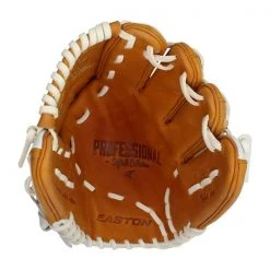 Outlet ⌛ Easton Professional Collection 12" Fastpitch Softball Glove: PC1200FP Brown, White 🤩 -Glovegear Store 187c 08 18 30241 5 m