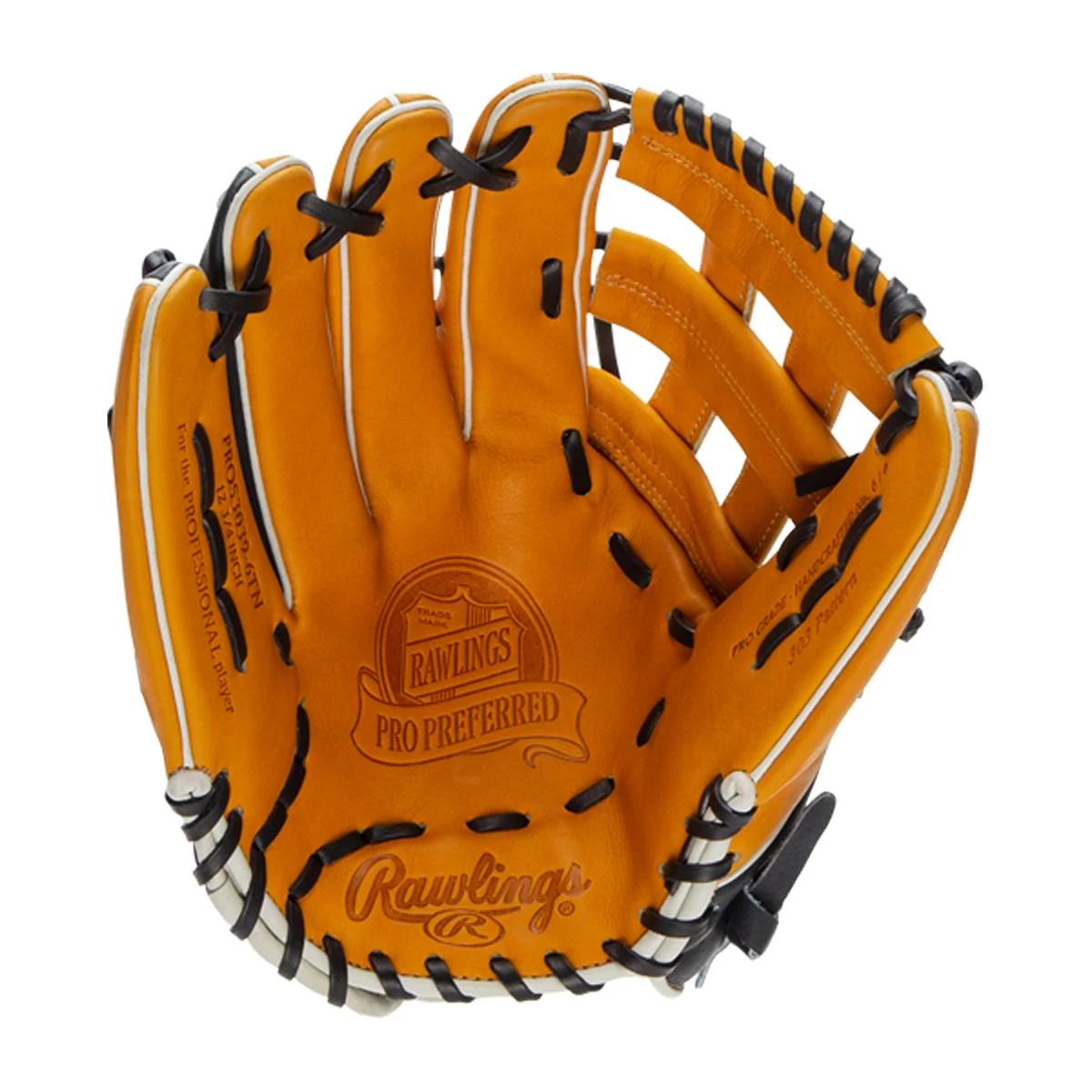 Wholesale ✔️ Rawlings Pro Preferred 12.75" Baseball Glove: PROS3039-6TN Brown, Navy 👍 4 Wholesale ✔️ Rawlings Pro Preferred 12.75" Baseball Glove: PROS3039-6TN Brown, Navy 👍 - Image 2