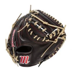 Top 10 😀 Marucci Acadia Series 32" Youth Baseball Catcher's Mitt: MFGACM220C1 Black, Red ❤️ -Glovegear Store 1c78 08 21 marucci acadia series 32 youth baseball catchers mitt mfgacm220c1 34960 3 l