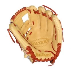 Hot Sale 🥰 Wilson A2000 1787 11.75" Baseball Glove: WBW1000891175 Red, Tan ⭐