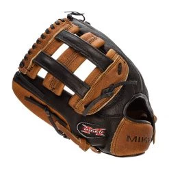 Coupon 👏 Miken Super Soft Series 12.25" Slow Pitch Softball Glove: MFG6 Black, Brown 🔥 -Glovegear Store 1d51 10 21 miken super soft series 12 25 slow pitch softball glove mfg6 5387 4 l