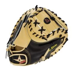 Hot Sale 💯 All Star Pro Elite 35" Blem Catcher's Mitt: CM3000BTBLEM Black, Tan 💯 -Glovegear Store 1e51 08 21 all star pro elite 35 blem catchers mitt cm3000btblem 35126 3 l