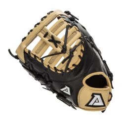 Wholesale ⭐ Akadema ProSoft Select Series 12.5" First Base Mitt: ASF454 Black, Tan ⭐ -Glovegear Store 1e69 12 21 akadema prosoft select series 12 5 first base mitt asf454 35382 5 l