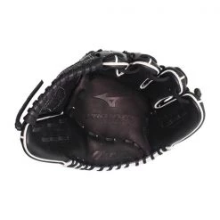Flash Sale ❤️ Mizuno Pro Select 12.5" Fastpitch Softball Glove: GPSF1250BK Black, White 🎁 -Glovegear Store 1f6a 09 18 30759 5 m
