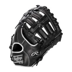 Brand new 👍 Rawlings Encore 12" Baseball First Base Mitt: ECFBM-10B Black, Grey, Silver 🔥 -Glovegear Store 1f7e 12 21 rawlings encore 12 baseball first base mitt ecfbm 10b 34593 3 l