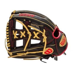 Deals ⭐ Wilson A1000 1912 12" Baseball Glove: WBW10013612 Black, Red, Tan ⌛ -Glovegear Store 2288 11 21 wilson a1000 1912 12 baseball glove wbw10013612 34273 17 l