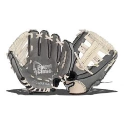 Promo 🤩 Mizuno Prospect 9" Youth Baseball Glove: GPP900Y2GY Grey, White 🛒 -Glovegear Store 22a2 04 20 mizuno prospect 9 youth baseball glove gpp900y2gy 25119 1 l