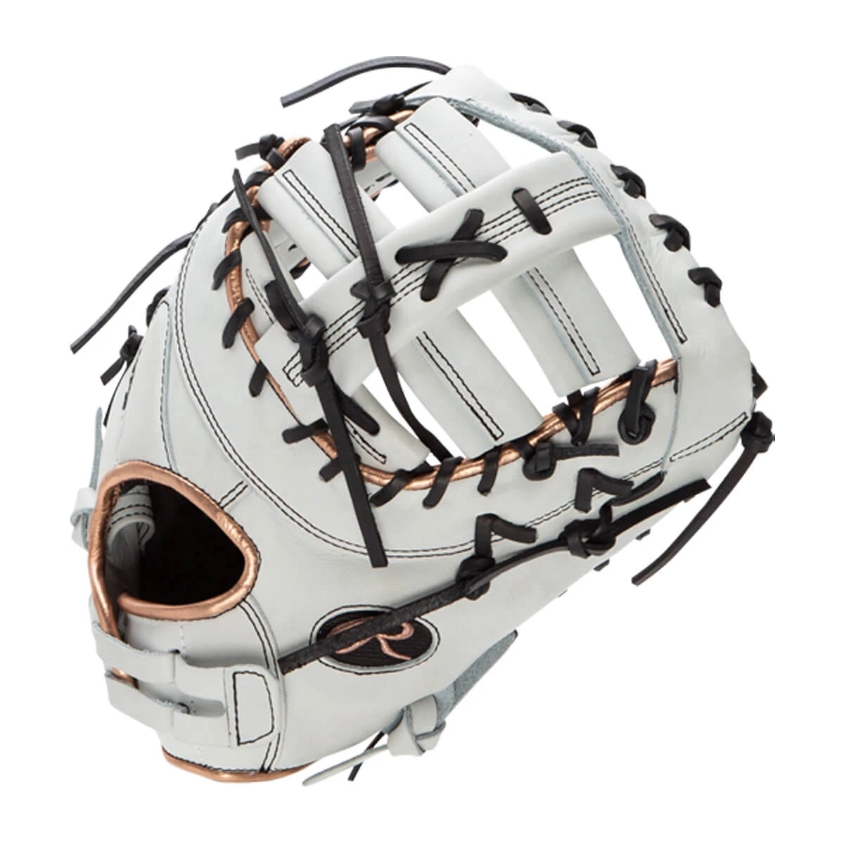 New ✔️ Rawlings Heart of the Hide 13.00" Fastpitch First Base Mitt: PRODCTSBW Black, White ❤️ 5 New ✔️ Rawlings Heart of the Hide 13.00" Fastpitch First Base Mitt: PRODCTSBW Black, White ❤️ - Image 3