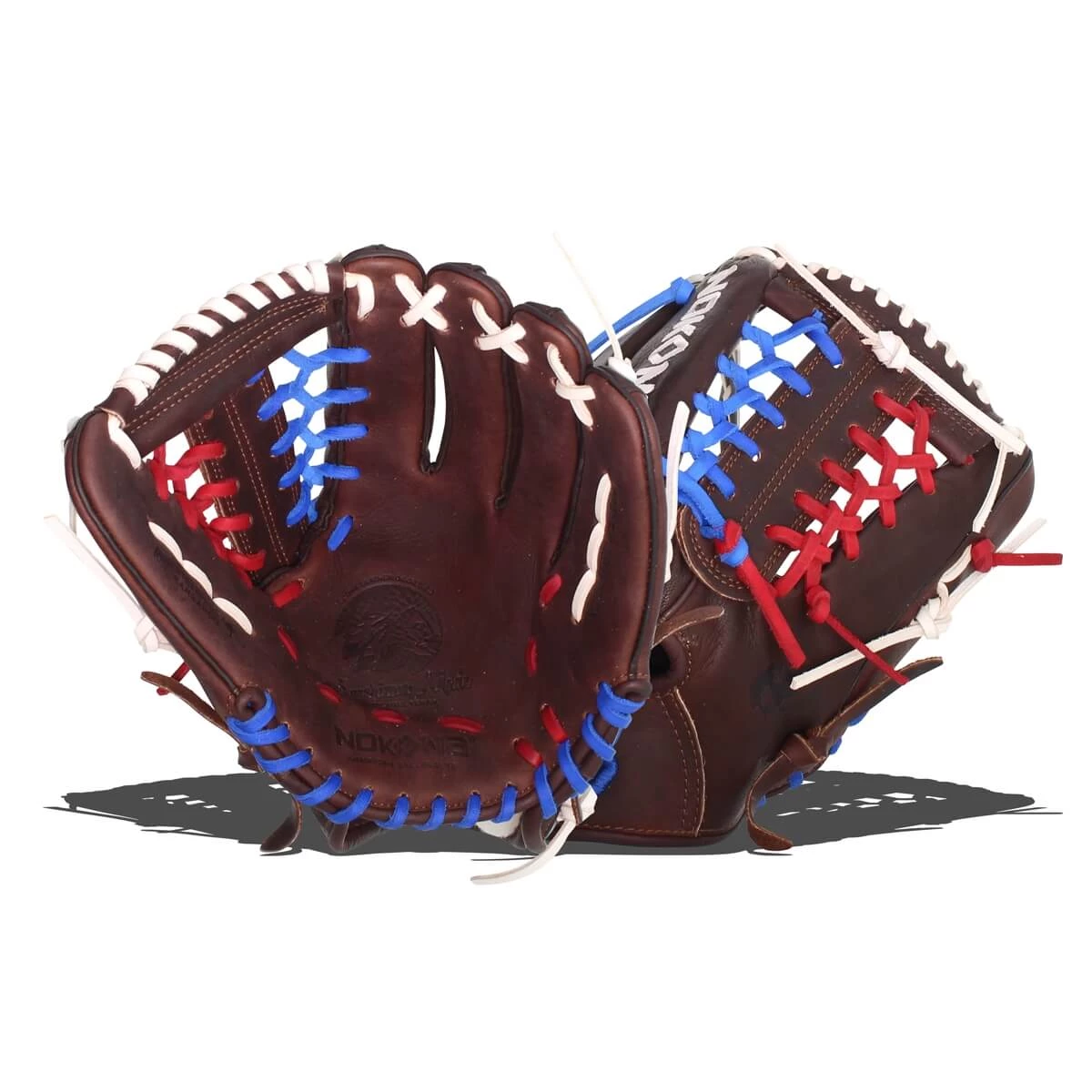 Best deal ❤️ Nokona X2 Elite 11.25" Youth Baseball Glove: X2-200POP RWB Blue, Brown, Red, White ⌛ 16 Best deal ❤️ Nokona X2 Elite 11.25" Youth Baseball Glove: X2-200POP RWB Blue, Brown, Red, White ⌛ - Image 14