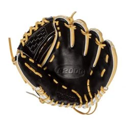 Discount 🔔 Wilson A2000 P12 12" Fastpitch Softball Glove: WBW10043912 Black, Tan ⭐ -Glovegear Store 288f 09 21 wilson a2000 p12 12 fastpitch softball glove wbw10043912 34699 12 l