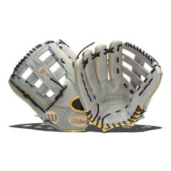 Hot Sale ✔️ Wilson A2000 SuperSkin 13" Slow Pitch Softball Glove: WTA20RS2013SS Grey 👍
