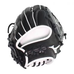 Flash Sale ❤️ Mizuno Pro Select 12" Fastpitch Softball Glove: GPSF1200BK Black, White 👏 -Glovegear Store 28eb 09 18 30757 6 m