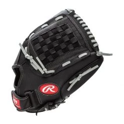 Coupon 🎁 Rawlings RSB 12.5" Slow Pitch Softball Glove: RSB125GB Black, Grey ⌛ -Glovegear Store 292e 12 21 rawlings rsb 12 5 slow pitch softball glove rsb125gb 34638 3 l