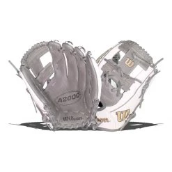 Buy ⭐ Wilson A2000 SuperSkin H12 12" Fastpitch Softball Glove: WBW10021112 Grey, White 🔥