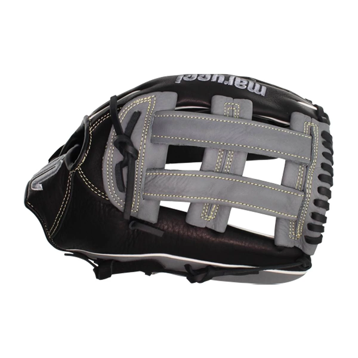 Best Sale 🔔 Marucci Oxbow Series 12.75" Baseball Glove: MFGOX1275 Black, Grey ✔️ 12 Best Sale 🔔 Marucci Oxbow Series 12.75" Baseball Glove: MFGOX1275 Black, Grey ✔️ - Image 10