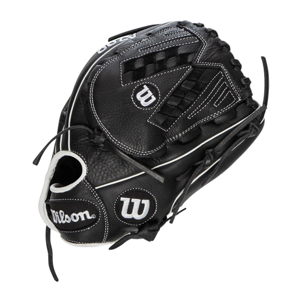 Best Pirce ⌛ Wilson A700 12.5" Fastpitch Softball Glove: WBW100425125 Black, White ✨ 8 Best Pirce ⌛ Wilson A700 12.5" Fastpitch Softball Glove: WBW100425125 Black, White ✨ - Image 6