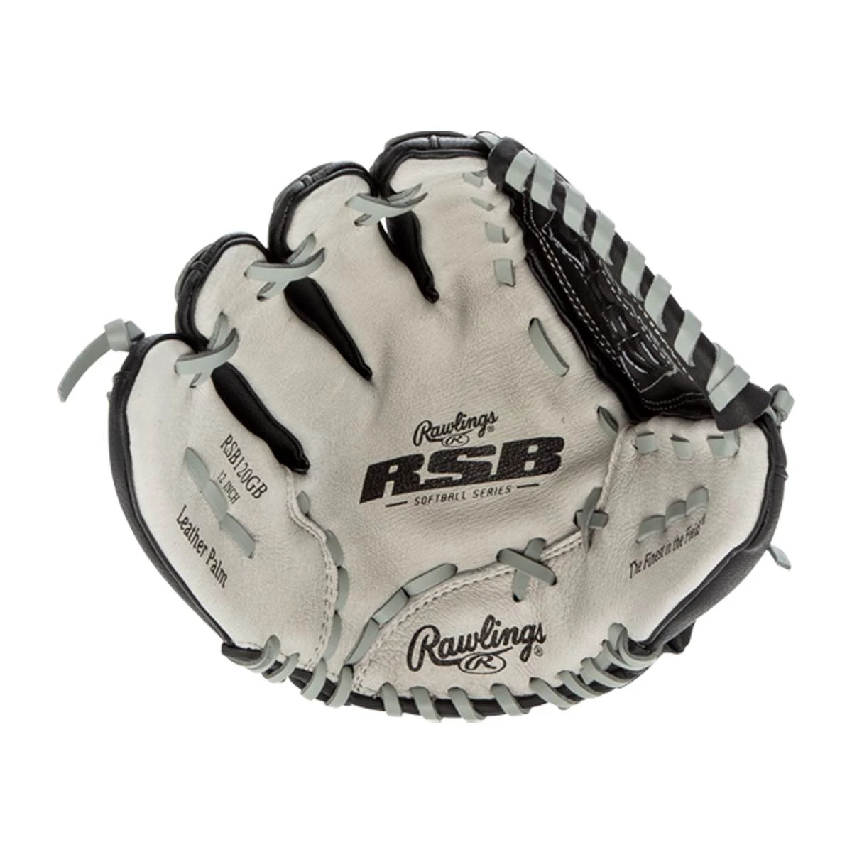 Deals 👏 Rawlings RSB 12" Slow Pitch Softball Glove: RSB120GB Black, Grey 🛒 7 Deals 👏 Rawlings RSB 12" Slow Pitch Softball Glove: RSB120GB Black, Grey 🛒 - Image 5