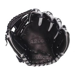 New ✔️ Wilson A2000 SuperSkin 11.5" Baseball Glove: WTA20RB201786SS Black, Grey 💯 -Glovegear Store 2c16 09 19 31794 5 l