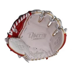 Cheap 🥰 Rawlings Liberty Advanced Color Sync 12.5" Fastpitch Softball Glove: RLA125-18S Red, White ❤️ -Glovegear Store 2cbd 03 21 rawlings liberty advanced color sync 12 5 fastpitch softball glove rla125 18s 31693 6 l