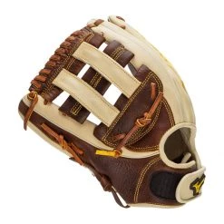 Hot Sale ✨ Mizuno Classic Pro Soft 12" Fastpitch Softball Glove: GCF1200F3 Brown, White 👏 -Glovegear Store 2ce1 10 21 mizuno classic pro soft 12 fastpitch softball glove gcf1200f3 30811 8 l