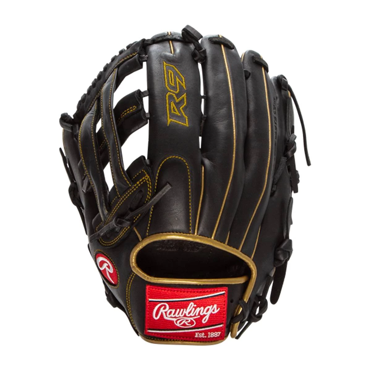 Cheap ๐ Rawlings R9 12.75" Baseball Glove: R93029-6BG Black, Gold โ๏ธ 8 Cheap ๐ Rawlings R9 12.75" Baseball Glove: R93029-6BG Black, Gold โ๏ธ - Image 6